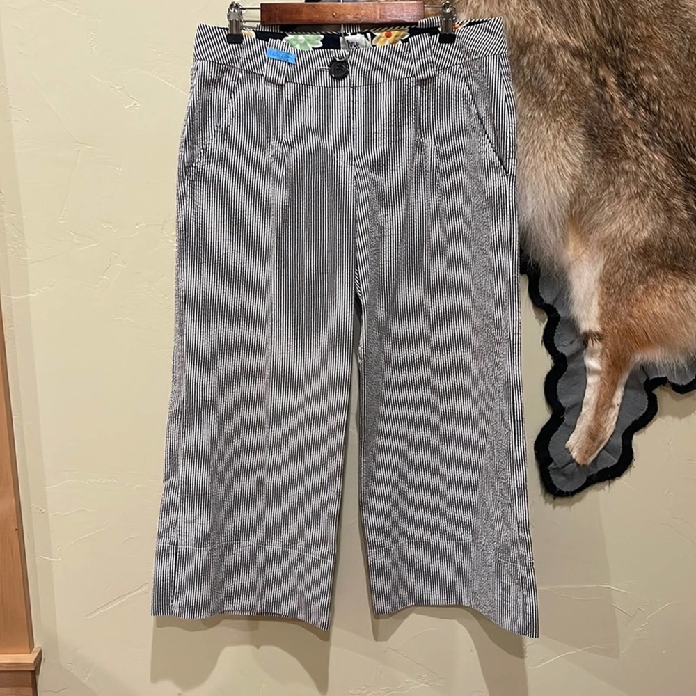 Ivy Jane Seersucker Wide Leg Pant